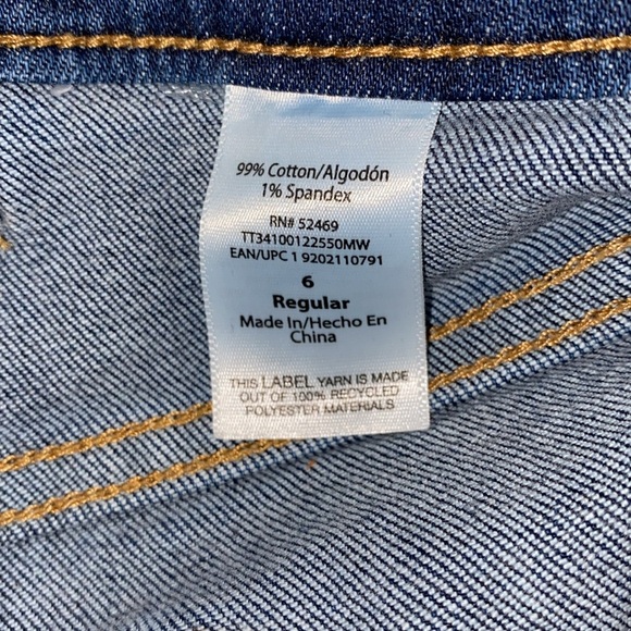 Time and tru jeans size 6 regular - Picture 5 of 9